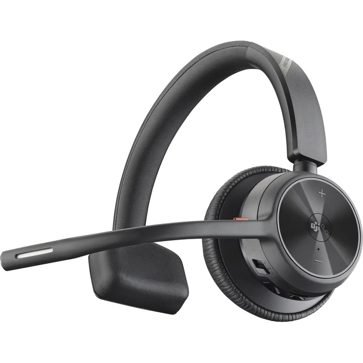 Poly BT Headset Voyager 4310 USB-A/C Teams Wireless-Headset (Noise-Cancelling, Bluetooth, Schwarz) – Bild 1