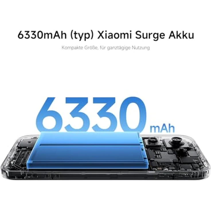 Xiaomi 17 Smartphone 12GB RAM 512GB Speicher, 6,3" 120Hz Display, Snapdragon 8 Elite Gen 5, 5G, 6.330 mAh, Schwarz – Bild 10