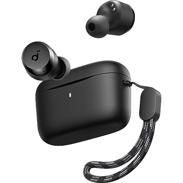Anker Earbuds A25i - Black (28 h, Kabellos), Kopfhörer, Schwarz