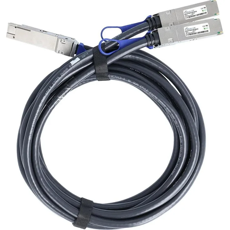 BlueLAN QSFP56 DAC Transceiver BL072001W2M26, kompatibel mit NVIDIA 980-9I99F-00H002, 2 Meter Länge