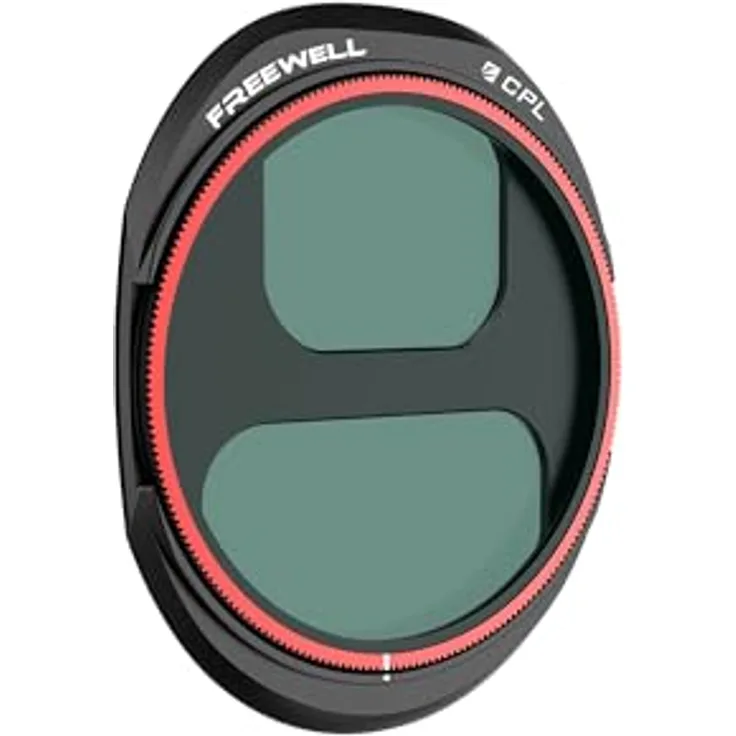 Freewell Mavic 4 Pro CPL Filter, Drohnen Zubehör mit Reflexionsreduzierung, Farb- und Kontraststeigerung, Gimbal-sichere Passform und scharfer Optik