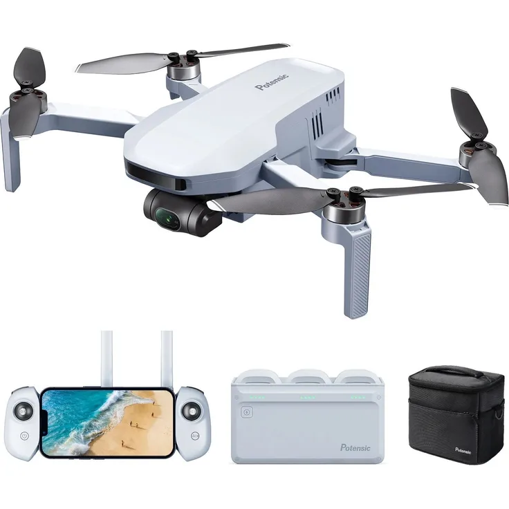 Potensic Atom Fly More Combo, 4K FPV Kameradrohne