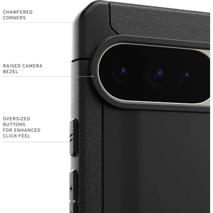 URBAN ARMOR GEAR Scout Case Google Pixel 10 Pro XL, Offiziell Made for Google zertifizierte Hülle, sturzfest nach Militärstandard, Displayschutz durch erhöhten Rand, schwarz – Bild 4