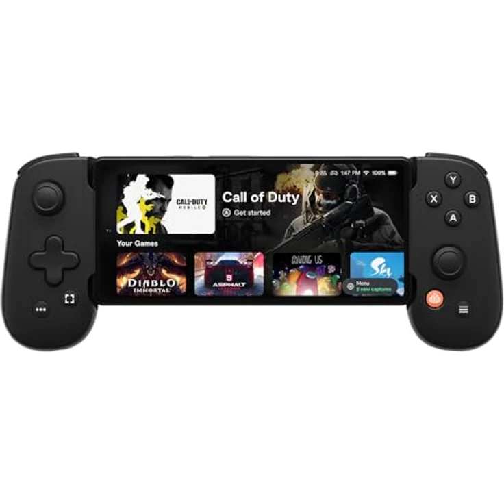 BACKBONE One Mobiler Gaming-Controller für das Android & iPhone 15 Series (USB-C) - Verwandeln Sie Ihr Handy in eine Spielekonsole - Spiele Xbox, PlayStation, Call of Duty, Roblox, Minecraft & mehr – Bild 1