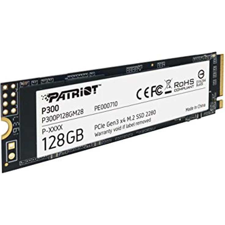 Patriot P300 - Solid-State-Disk - 128 GB - intern - M.2 2280 - PCI Express 3.0 x4 (NVMe) – Bild 3