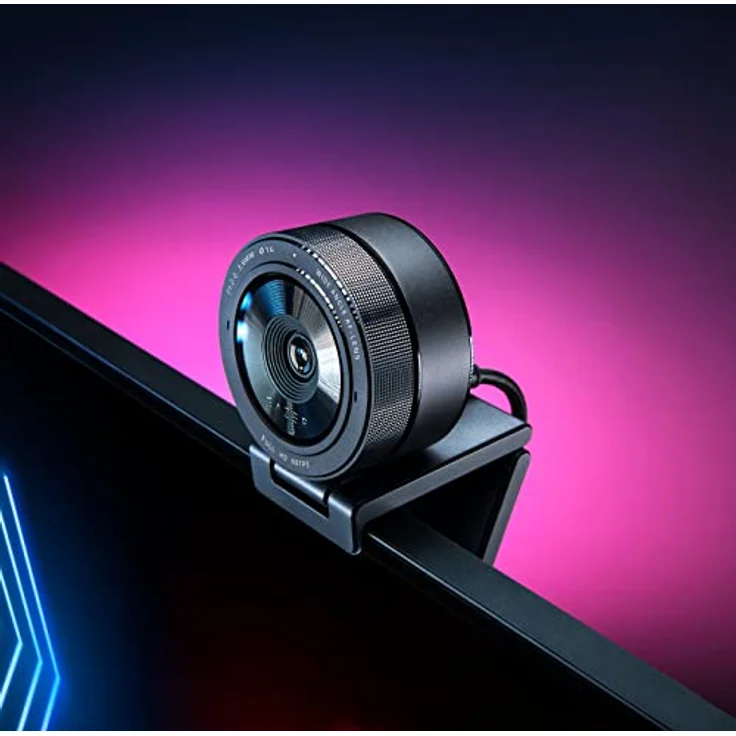 Razer Kiyo Pro, FHD-USB-Webcam mit 2 Mpx, HDR, Schwarz, 1/2.8" CMOS-Sensor, Weitwinkelobjektiv mit drei Sichtfeldoptionen – Bild 7