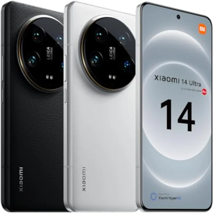 Xiaomi 14 Ultra Smartphone, 16+512GB Handy ohne Vertrag, 120Hz 6.73'' WQHD+ AMOLED Display, Leica Kamera, Snapdragon 8 Gen3, 5000mAh, 90W HyperCharge, Dual-SIM, Weiß – Bild 4