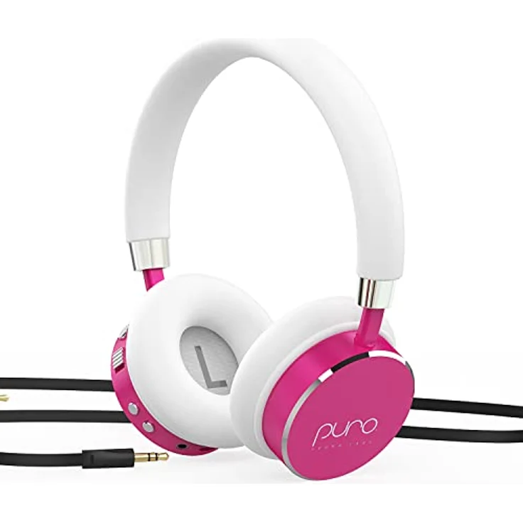 Puro Sound Labs BT2200-Plus Lautstärkebegrenzende Bluetooth-Kopfhörer für Kinder - Sicherere Kopfhörer für Kinder - Studio-Qualität und Geräuschisolierung – Pink – Bild 2