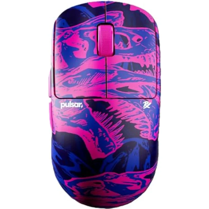 Pulsar Gaming Gears X2 Crazylight Mini Wireless Gaming Maus, ultra leicht 35g, 32K DPI, symmetrische Form, optischer Schalter, 8K Dongle enthalten, PRX ED – Bild 4
