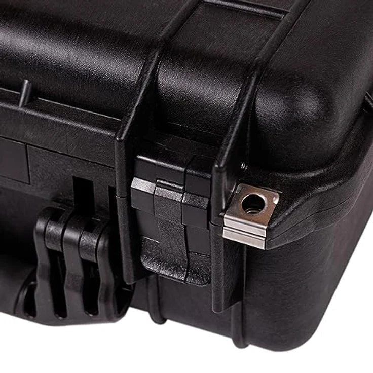 Peli Kunststoffkoffer 1450, Wasserdichter Fotokoffer mit 15 l Volumen, schwarz – Bild 8