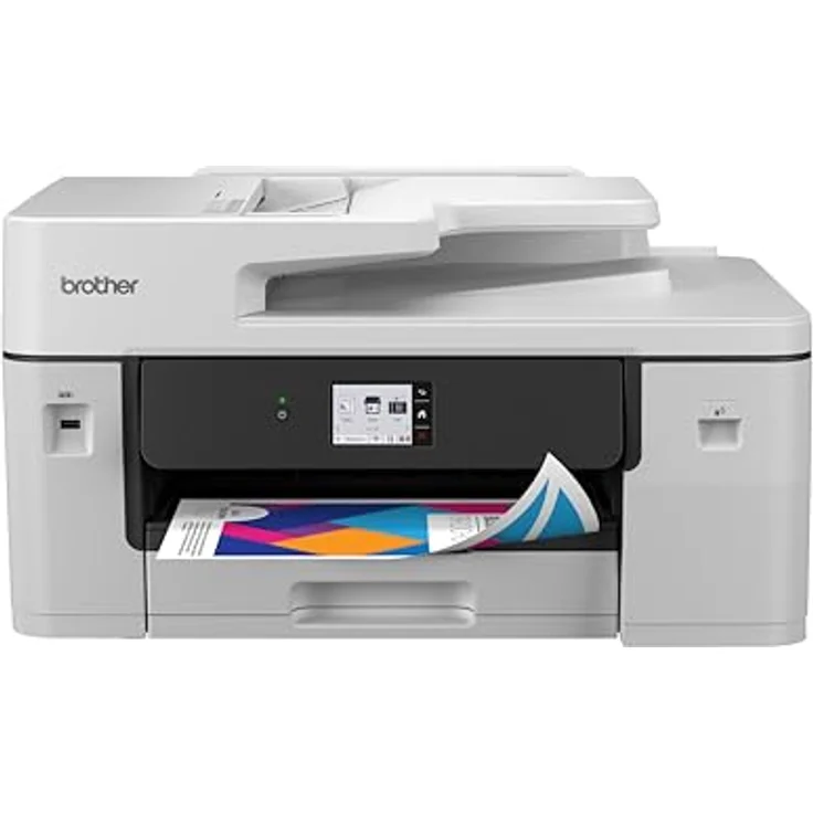 Brother MFC-J6760DW, DIN A3 4-in-1 Multifunktionsdrucker mit WLAN, Druckgeschwindigkeit bis zu 31 Seiten/Min, 6,8 cm Touchscreen, 250-Blatt Kassette – Bild 1