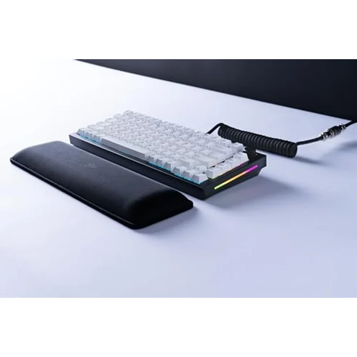 Glorious Gaming GMMK PRO 75% – Modulares mechanisches Gaming-Keyboard, TKL, 1,5 kg, Voll anpassbar, Spiralkabel, Handgelenkablage, PBT-Tastenkappen, Schwarz – Bild 4