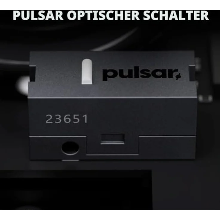 Pulsar X3 CrazyLight Medium Wireless Gaming Maus, 32,000 DPI, 8K Polling-Rate, Jet Black – Bild 5
