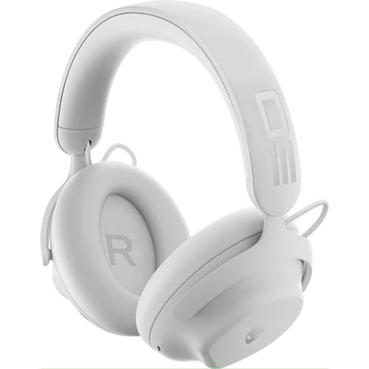 Alienware Pro Wireless Gaming-Headset - 50 mm Treiber mit Graphen-Beschichtung, AI- und Aktive Geräuschunterdrückung, Bis zu 75 Stunden Akkulaufzeit, Lunar Light – Bild 4