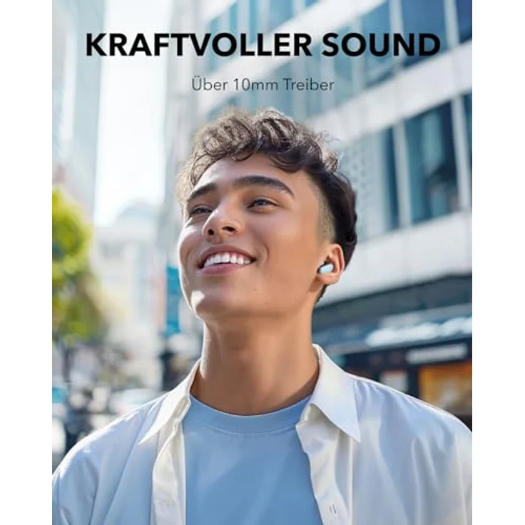 SOUNDCORE BY ANKER P30i In-ear Kopfhörer mit Noise Cancelling, 45 Std. Akkulaufzeit, Bluetooth 5.4, Blauschwarz – Bild 4