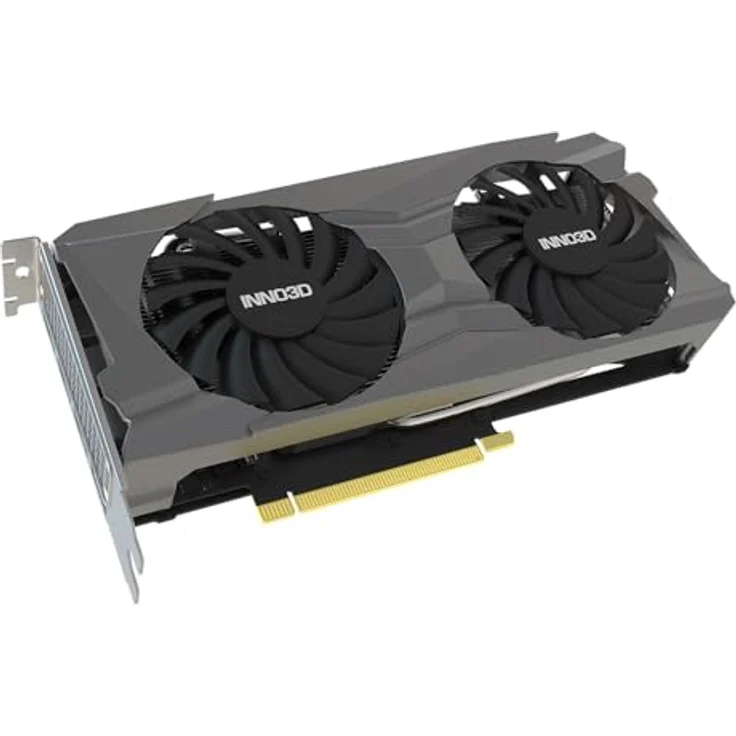 Inno3D GeForce RTX 3050 Twin X2 NVIDIA 8 GB GDDR6 Grafikkarte, 7680 x 4320 Pixel, PCI Express 4.0 – Bild 2