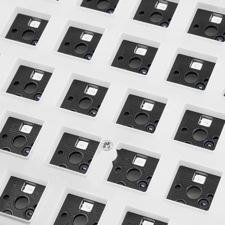 Sharkoon Skiller SGK50 S3 Barebone Weiß, RGB Gaming Keyboard – Bild 3