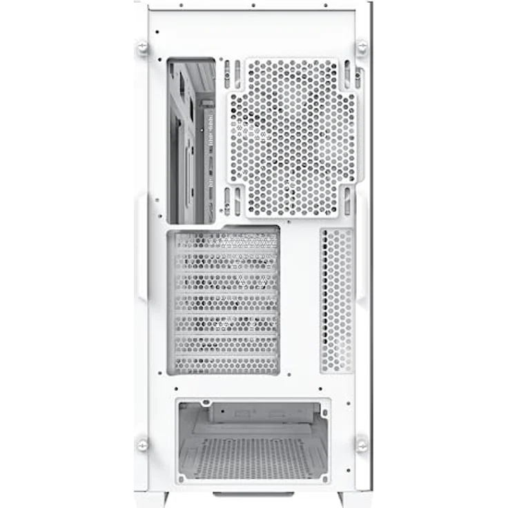 Montech AIR 903 Base, E-ATX Mid Tower-Gehäuse, hoher Luftstrom mit maximaler Kapazität, 3 x 140-mm-PWM-Lüfter vorinstalliert, Seitenteil aus gehärtetem Glas, Mesh-Front, Typ-C, unterstützt – Bild 5