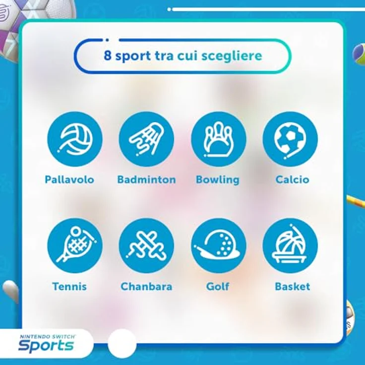 Nintendo Videogioco Sports, Nintendo Switch Game mit strapazierfähigem Design, Schwarz – Bild 2