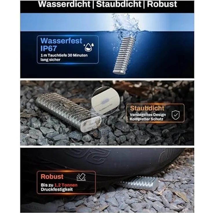 TerraMaster D1 SSD M.2 Gehäuse, USB 3.2, IP67, 10.000 Mbps, staubdicht und wassergeschützt – Bild 2