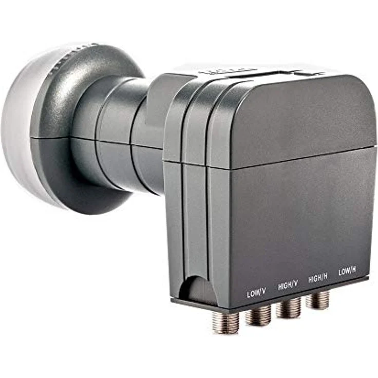 Fuba DEK 407 Quattro LNB Multischalter mit Wetterschutzgehäuse, 8 F-Stecker, HDTV, 4K und 3D-kompatibel – Bild 3