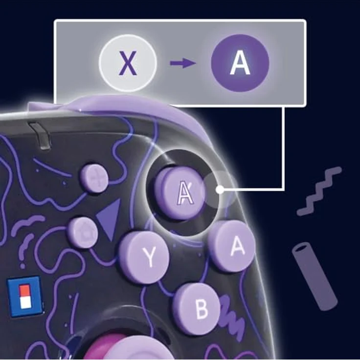 Hori NSX-151E, kabelloses Gamepad für Nintendo Switch, Nintendo Switch OLED, Nintendo Switch Lite, programmierbare Tasten, Turbo-Taste, Capture-Button, D-Pad, Reichweite 10 m – Bild 10