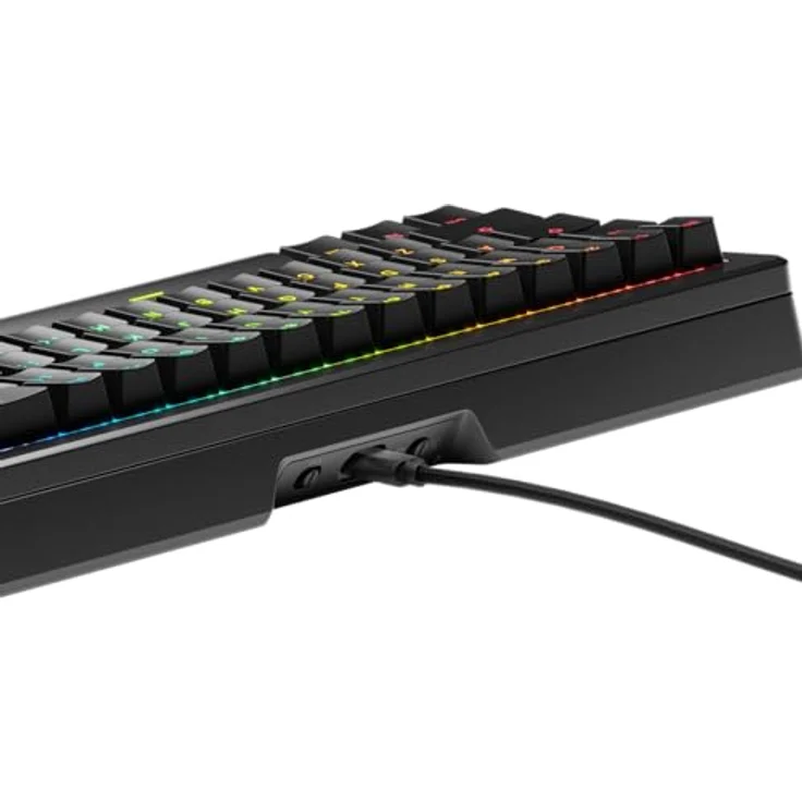 Glorious GMMK 3 Pro, 65 % Custom Gaming-Tastatur mit Fox Switches, kabelgebunden, RGB-Hintergrundbeleuchtung, schwarz – Bild 8