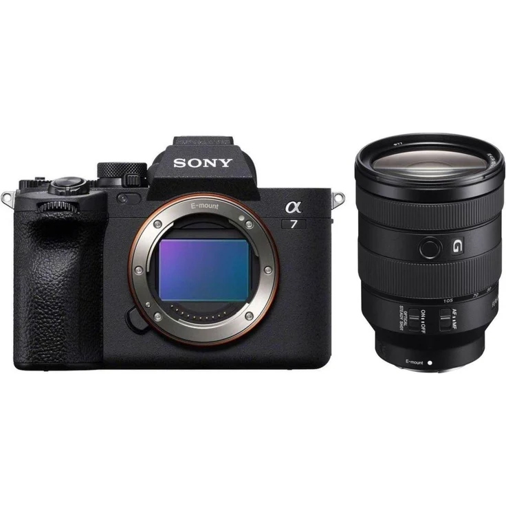 Sony Alpha ILCE-7 IV + SEL 24-105mm f4 G OSS Systemkamera, Vollformatkamera mit 4K Video und Echtzeit-Autofokus