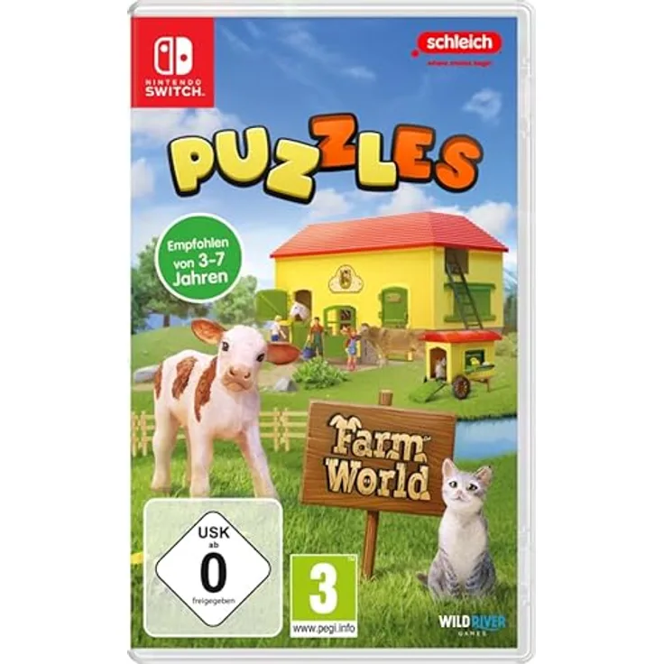 schleich® Puzzles Farm World