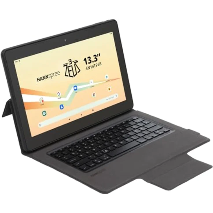 Hannspree Tab 13,3 Zeus 3 SN14TP6B IPS Tablet mit hochwertigem Material und flexibler Gestaltung – Bild 1