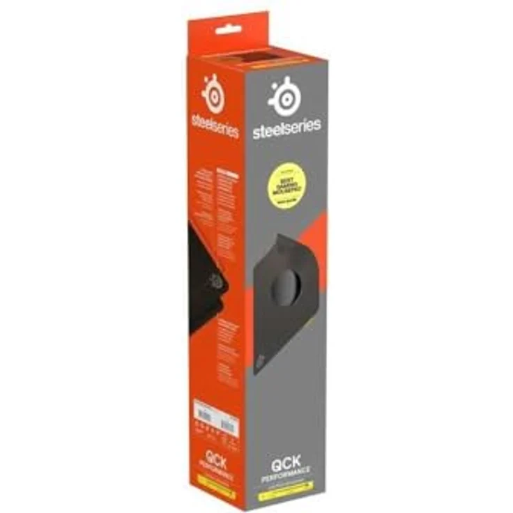 SteelSeries QcK L Performance Control Gaming-Mauspad, extra dichte 3,5 mm dicke Basis, mikrostrukturierte Oberfläche für Präzision, flache Kantennähte, rutschfeste Neopren-Gummiunterseite, Größe 490 x 420 mm für FPS, MOBAs, RTS, MMO – Bild 5