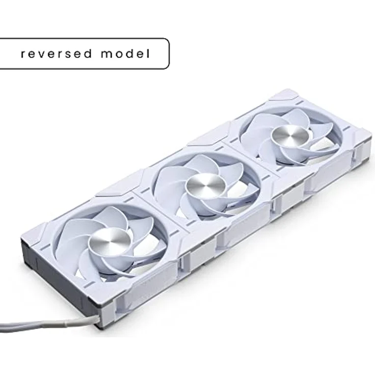 Phanteks D30 PWM Reverse Airflow D-RGB Lüfter, 3er Pack – 120 mm, weiß - Preisvergleich – Bild 2