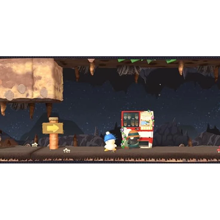Red Art Games Ufouria The Saga 2 Nintendo Switch, Sidescrolling-Action Exploration Game in Filzstil – Bild 4