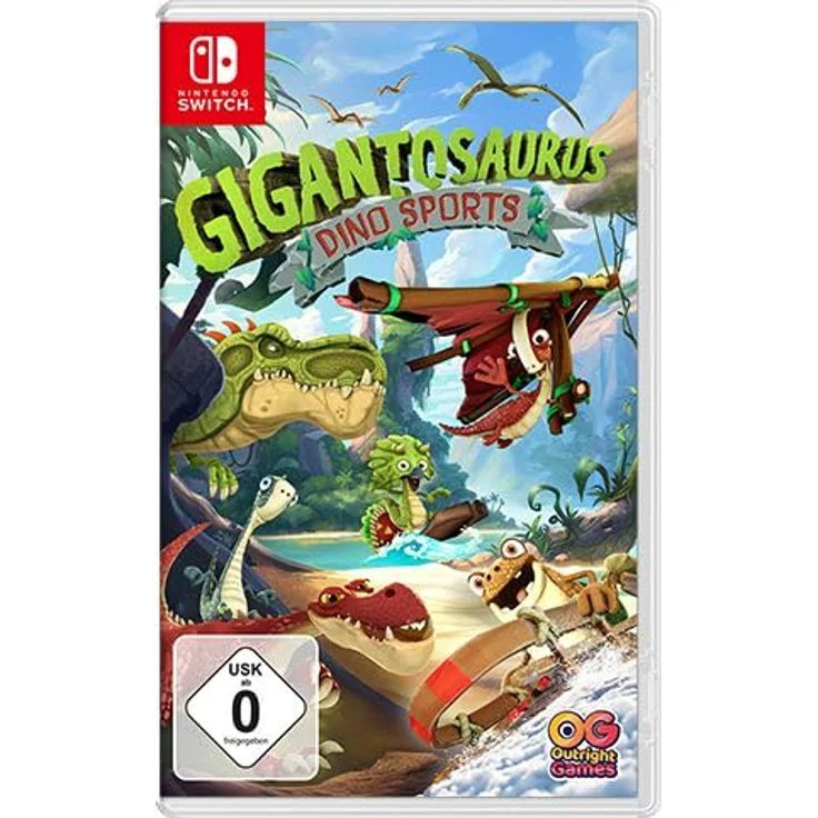 Outright Games Gigantosaurus: Dino Sports - Switch, Nintendo Switch Game mit Mehrspieler-Modus, inspiriert von der TV-Serie – Bild 1