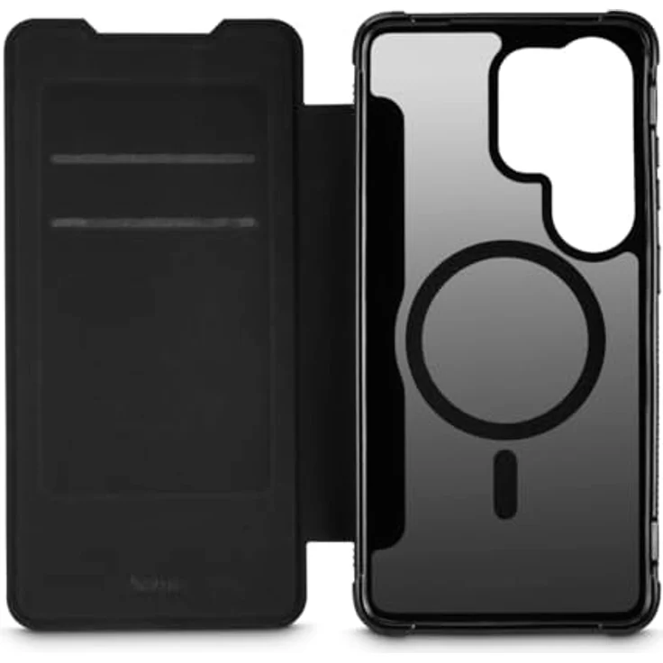 Hama Smartphone-Hülle Handytasche für Samsung Galaxy S26 Ultra, klappbar, sturz- & kratzfest, mit Magnetverschluss, Wireless Charging, zwei Kartenfächern, Schwarz – Bild 3