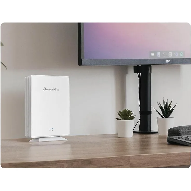 TP-Link AX3000 Wi-Fi 6 Desktop Access Point, Cloud Verwaltung, 4x Gigabit-Ports, Mesh-Roaming, für Büro und Hotel