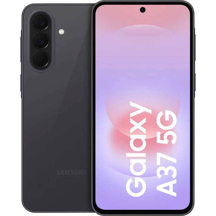 Samsung Galaxy A37 5G, Smartphone mit 256GB Speicher, 50 MP Kamera, IP68, Awesome Charcoal, 6.7 Zoll – Bild 1