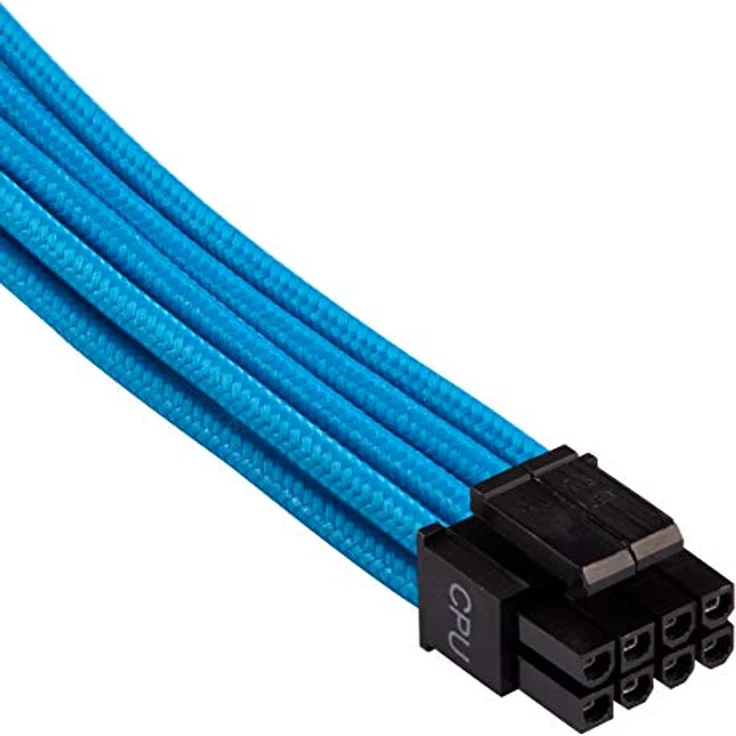 CORSAIR Premium individually sleeved pro kit (Type 4, Generation 4) - Stromkabelkit - Blau – Bild 4