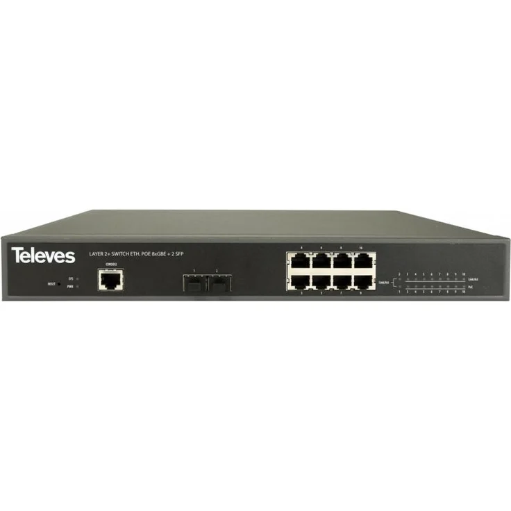 Televes SWIP 150-8 Ethernet Switch, Netzwerk Switch - L2+ Switch von Televes