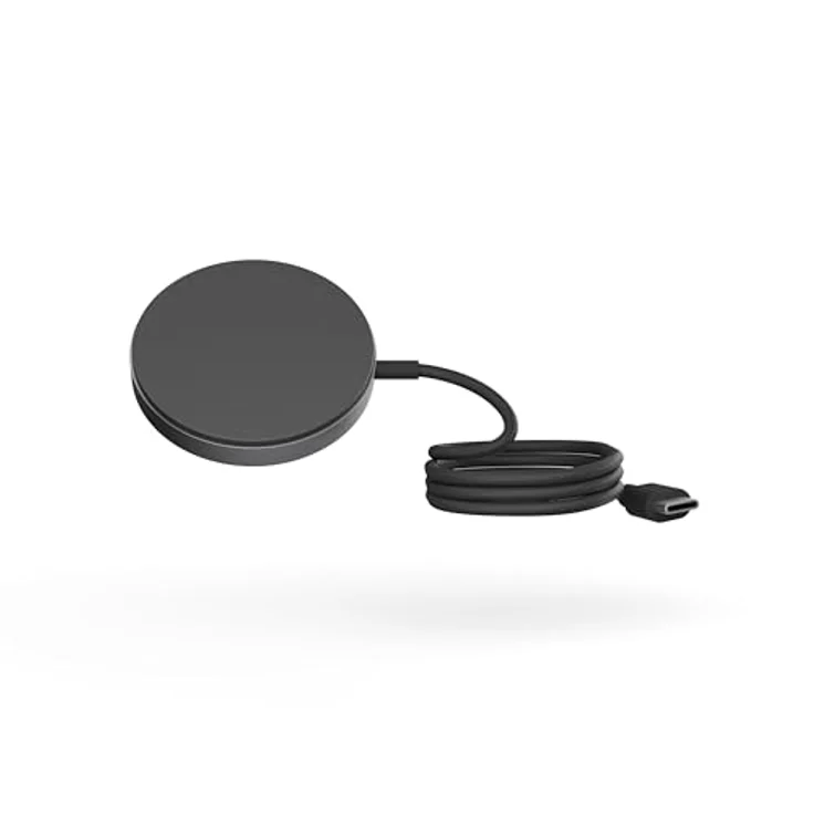 ZENS Pro 1 15W magnetisches kabelloses Qi2 Ladegerät mit 1m USB-C Kabel (MagSafe kompatibel, 15 Watt Fast Charging, Ideal für Reisen) – Bild 3