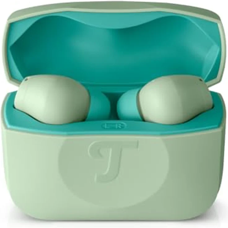 Teufel Airy TWS 2 – Kabellose In-Ear Bluetooth-Kopfhörer, Touch-Bedienung, Mikrofon, Auto-Pairing, AAC, iOS & Android-kompatibel, Grün – Bild 2