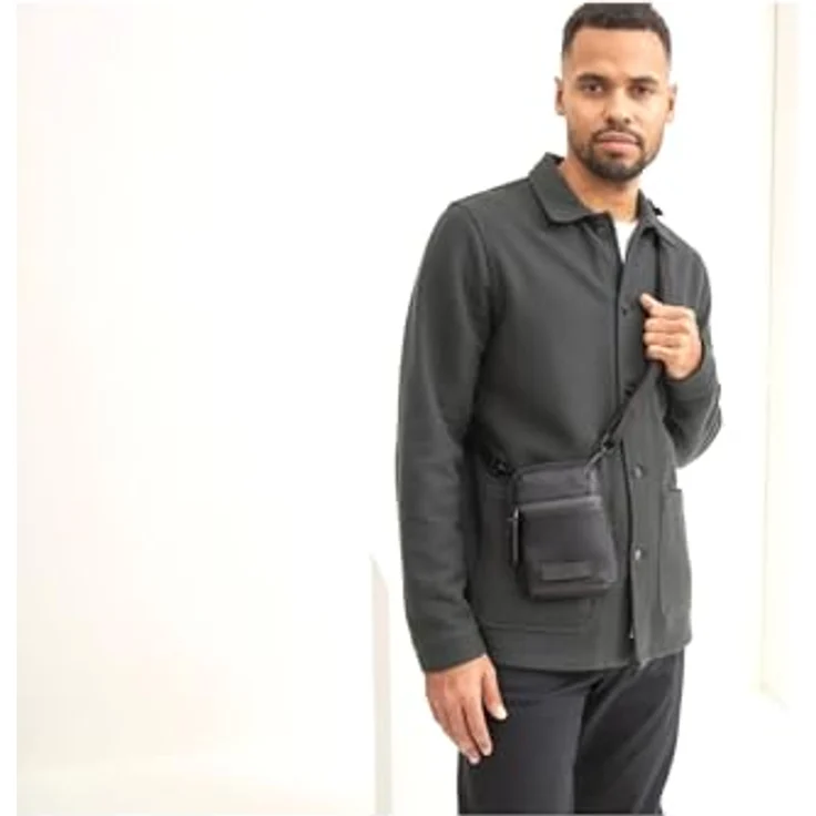 Jost Riga Handytasche, schwarze PU-Hülle für Smartphones bis 14 cm – Bild 9