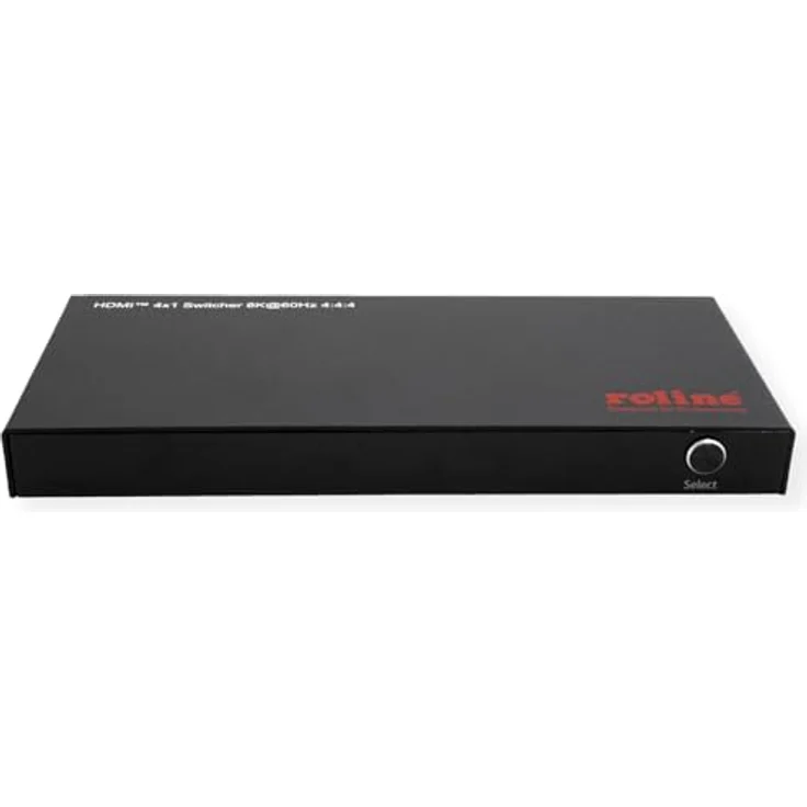 ROLINE 8K HDMI Switch 4-Fach mit IR-Fernbedienung, Unterstützung für 8K (7680x4320 @60Hz), einfache Installation – Bild 3