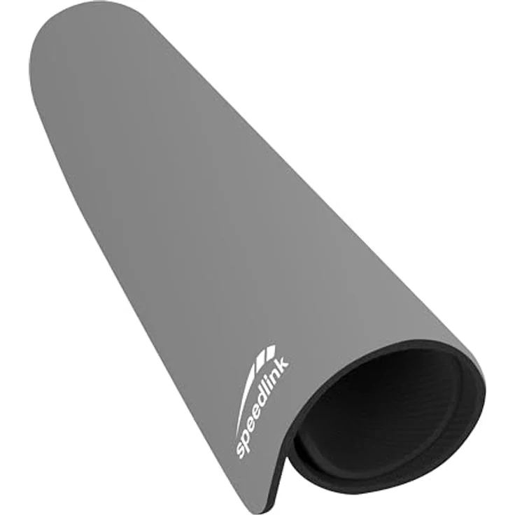 Speedlink ATECS Soft Gaming Mauspad M, 38 x 30 cm, glatte Textil Oberfläche, rutschfest, grau – Bild 4