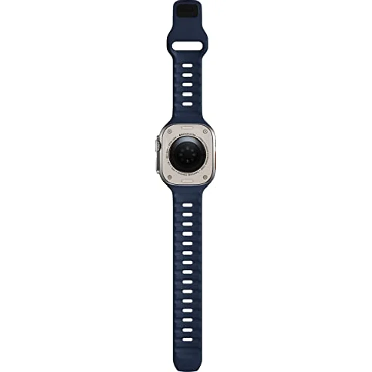 Nomad Sport Band V2, Smartwatch-Armband für Apple Watch 42/44/45/49mm, atmungsaktives Design aus Fluorkautschuk, Atlantic Blue – Bild 9