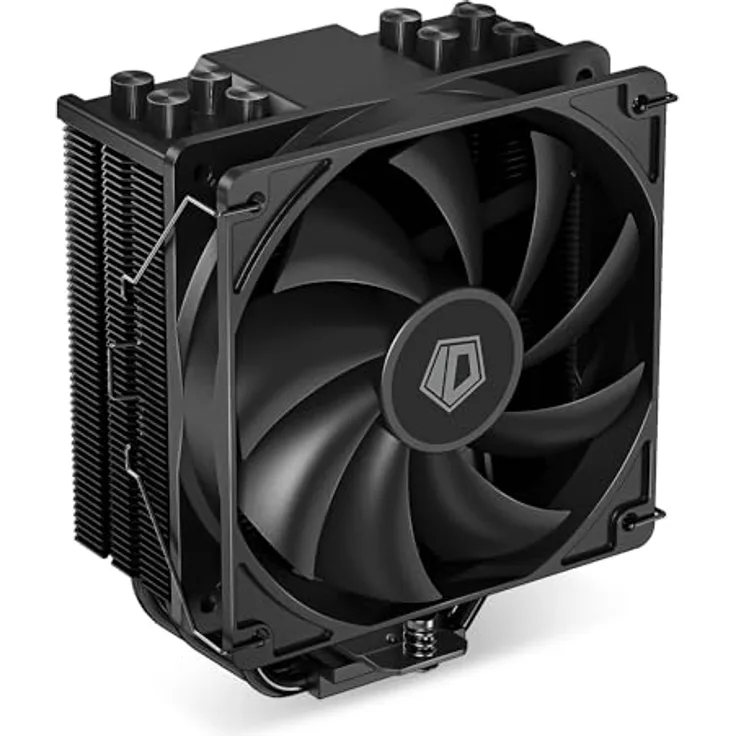 ID-Cooling SE-214-XT BLACK, CPU Luftkühler mit effizienter Kühltechnologie, schwarz