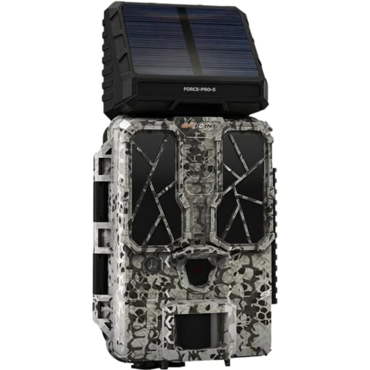 Spypoint Wildkamera Force-Pro-S 30 MP 4K Wildkamera mit Solarpanel, 54 LEDs - Grün – Bild 3