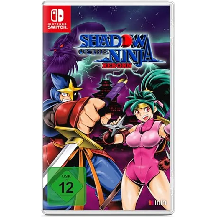 ININ Shadow of the Ninja - Reborn - (Nintendo Switch) - Pixelgrafik & Couch-Co-Op Gameplay