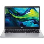 Acer Aspire Go 15, Notebook mit 15.6 Zoll Full HD, Intel N150, 8 GB RAM, 512 GB SSD, Silber