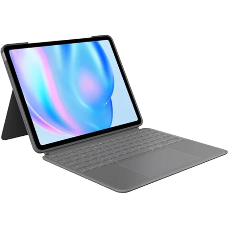 Logitech Combo Touch iPad Air 13-Zoll, Tablet-Tastatur mit flexibler Ständerfunktion und Multi-Touch-Trackpad – Bild 1